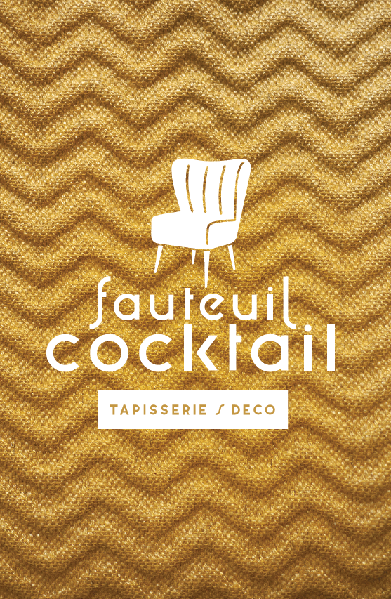 logo Fauteuil cocktail - tapisserie déco